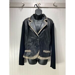 VINTAGE LISA INTERNATIONAL Lambskin Leather Jacket